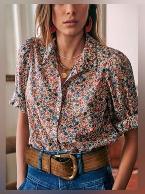 Sezane Claudio Shirt (Hanoi Floral)